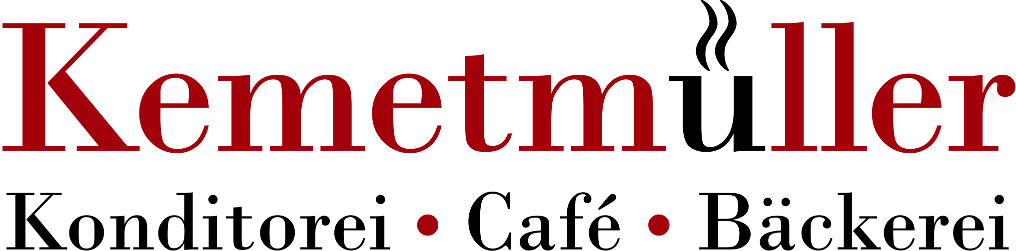 Logo Kemetmüller, Konditorei, Cafe, Bäckerei